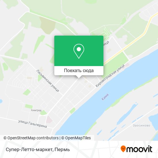 Карта Супер-Летто-маркет