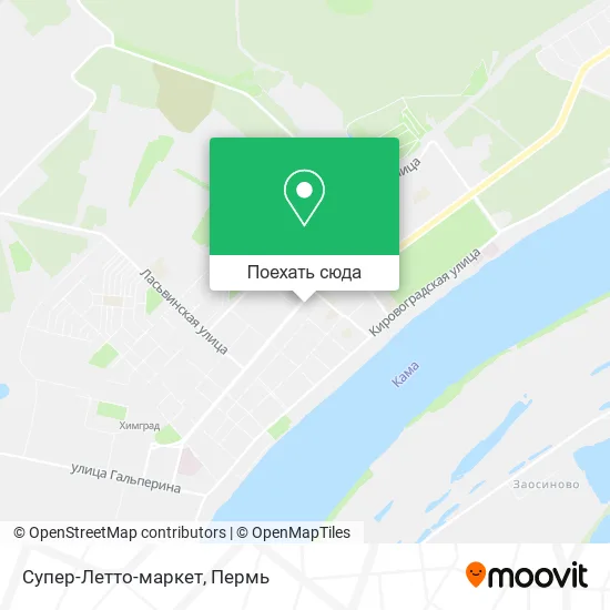 Карта Супер-Летто-маркет