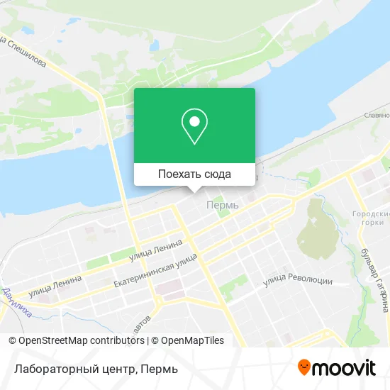 Карта Лабораторный центр