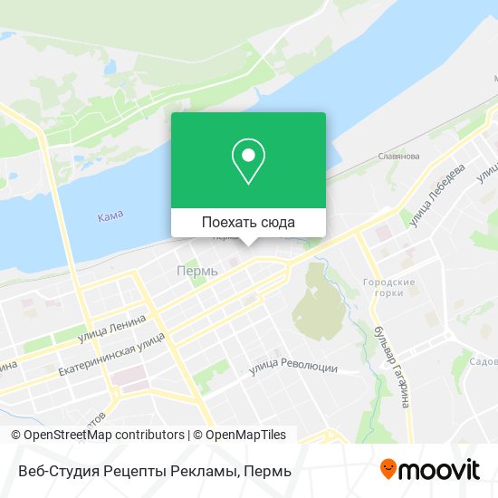 Карта Веб-Студия Рецепты Рекламы