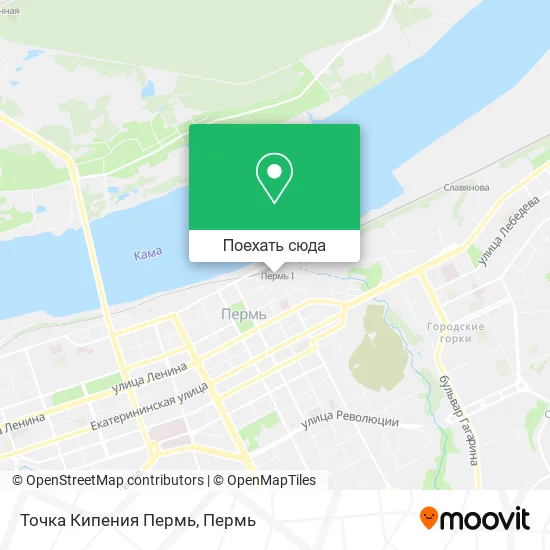 Карта Точка Кипения Пермь