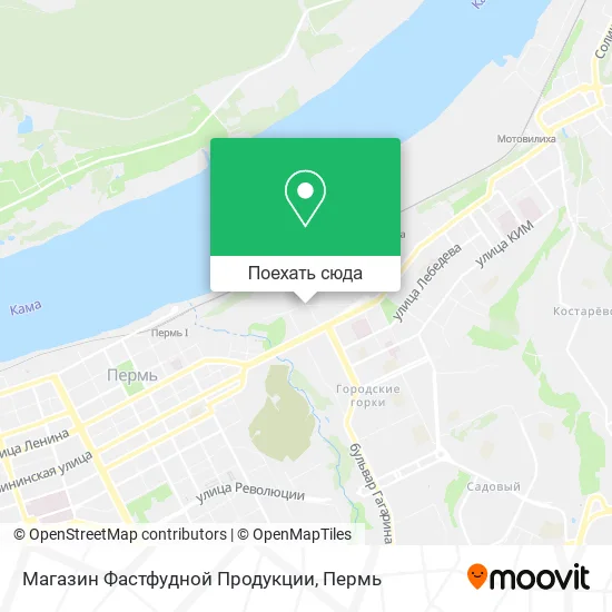 Карта Магазин Фастфудной Продукции