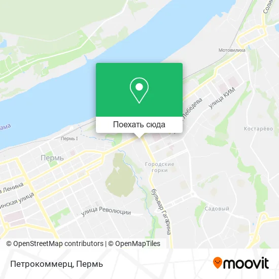 Карта Петрокоммерц
