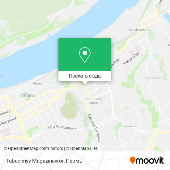 Карта Tabachnyy Magazinavror