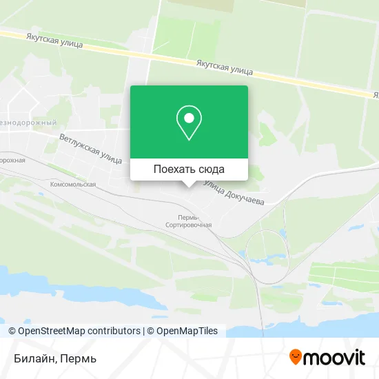 Карта Билайн