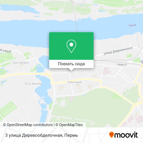 Карта 3 улица Деревообделочная