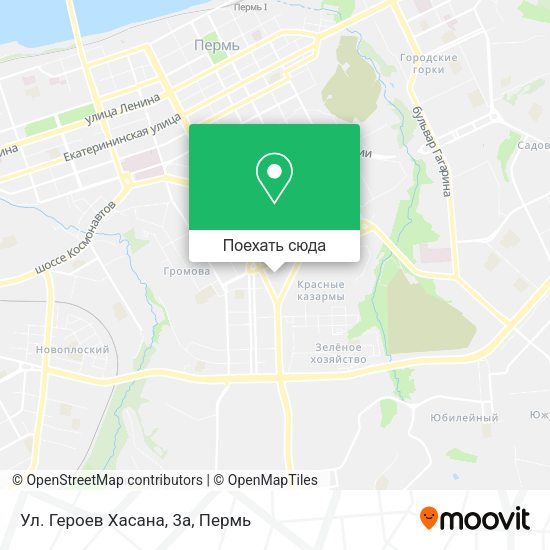Карта Ул. Героев Хасана, 3а