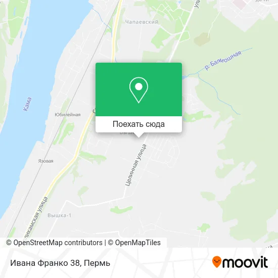 Карта Ивана Франко 38
