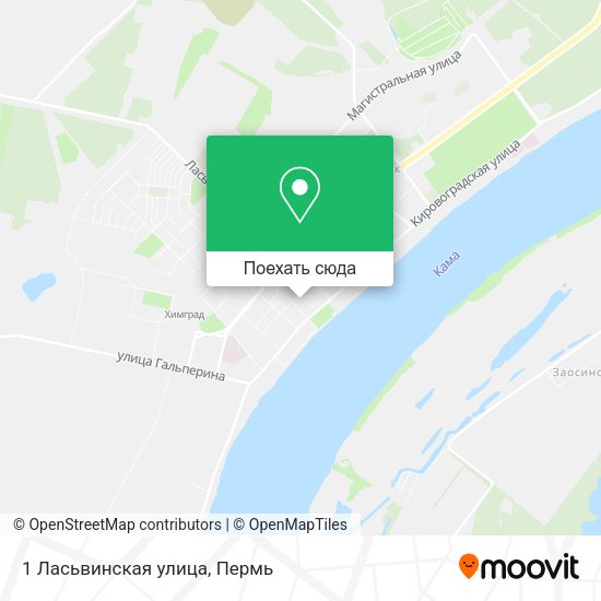Карта 1 Ласьвинская улица