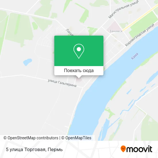 Карта 5 улица Торговая