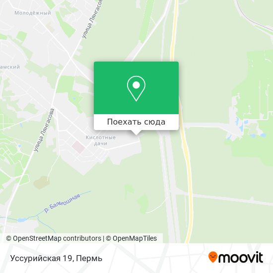 Карта Уссурийская 19