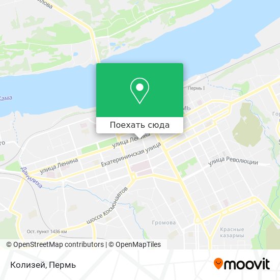 Карта Колизей