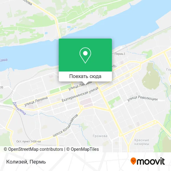 Карта Колизей
