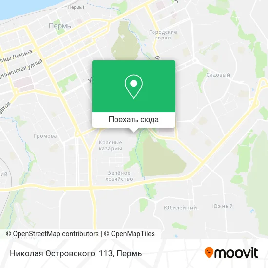 Карта Николая Островского, 113
