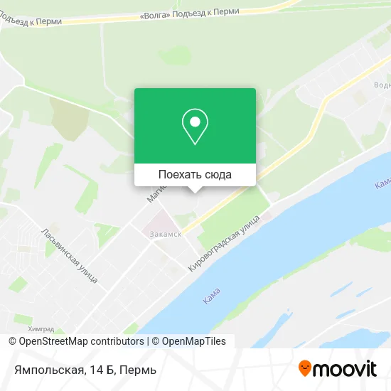 Карта Ямпольская, 14 Б