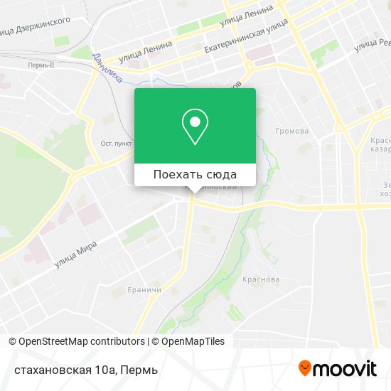 Карта стахановская 10а