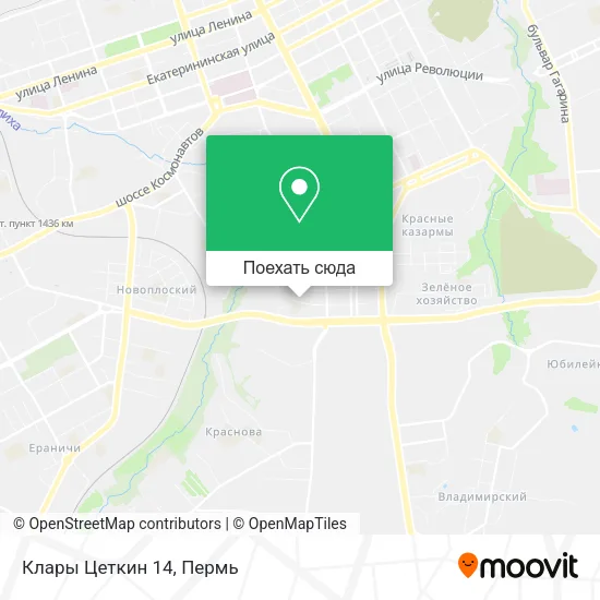 Карта Клары Цеткин 14