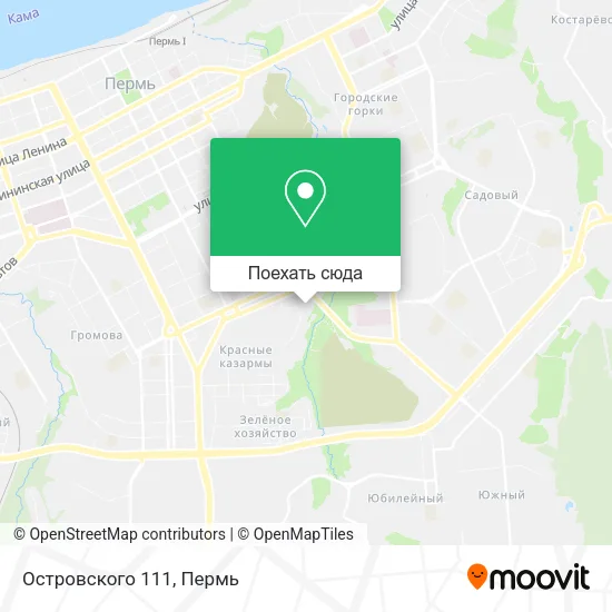 Карта Островского 111