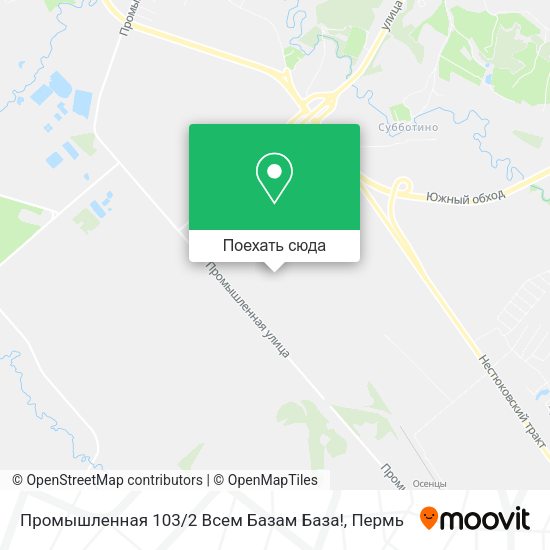 Карта Промышленная 103 / 2 Всем Базам База!