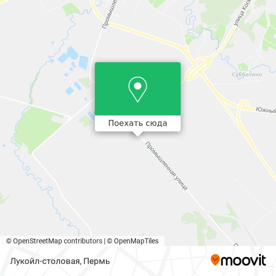 Карта Лукойл-столовая