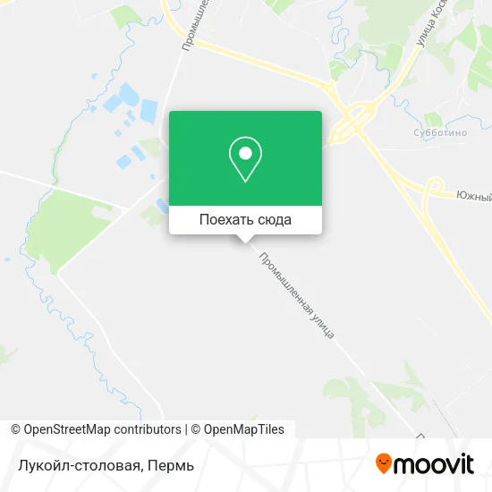 Карта Лукойл-столовая