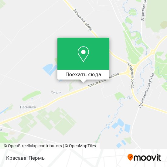 Карта Красава