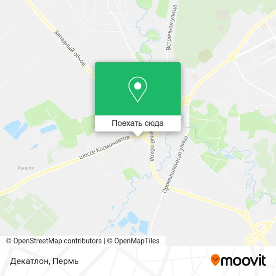 Карта Декатлон