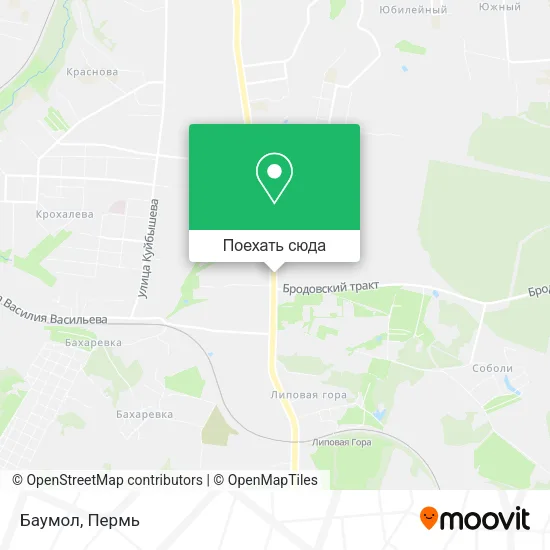 Карта Баумол