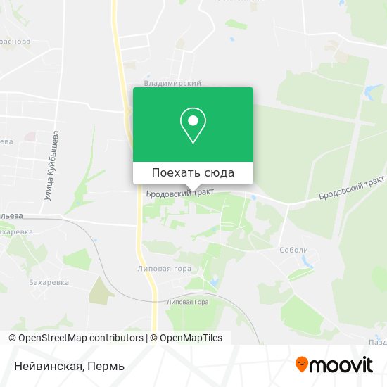 Карта Нейвинская