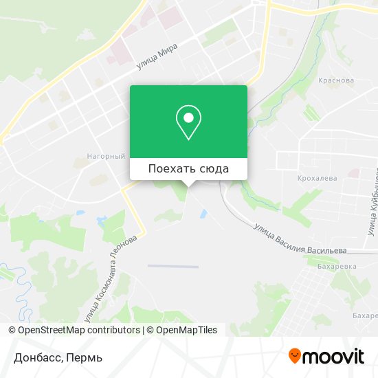 Карта Донбасс