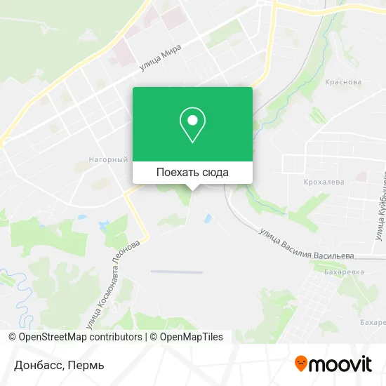 Карта Донбасс