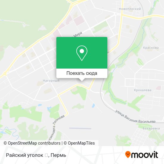 Карта Райский уголок 🏡