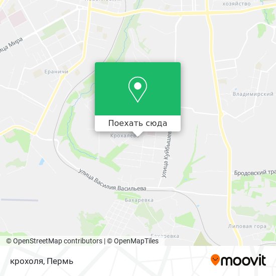 Карта крохоля