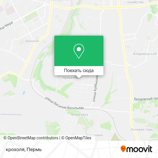 Карта крохоля