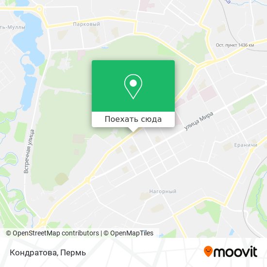 Карта Кондратова
