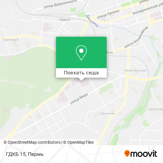 Карта ГДКБ 15