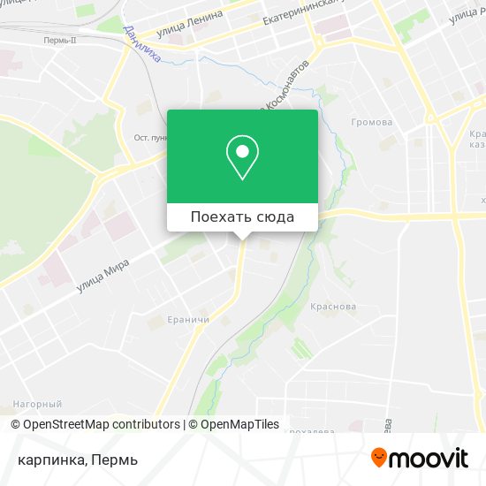Карта карпинка