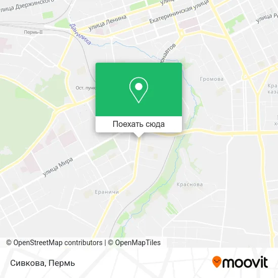 Карта Сивкова