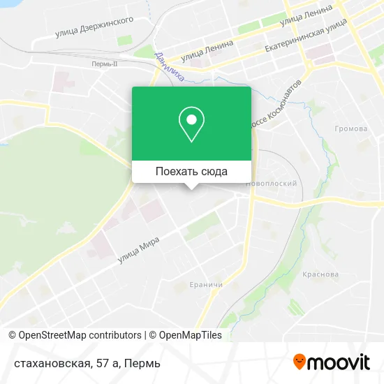 Карта стахановская, 57 а