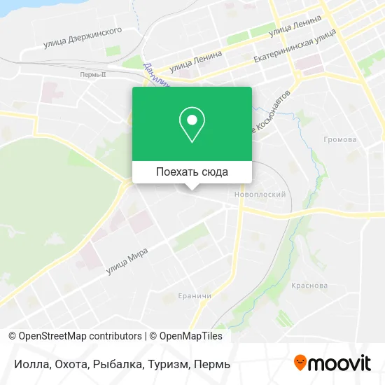 Карта Иолла, Охота, Рыбалка, Туризм