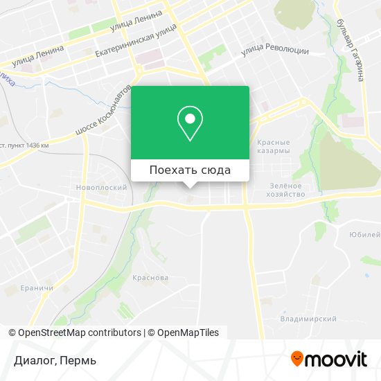 Карта Диалог