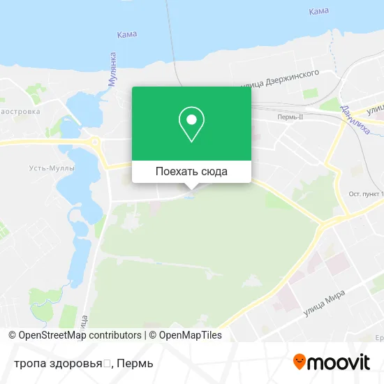 Карта тропа здоровья🏃