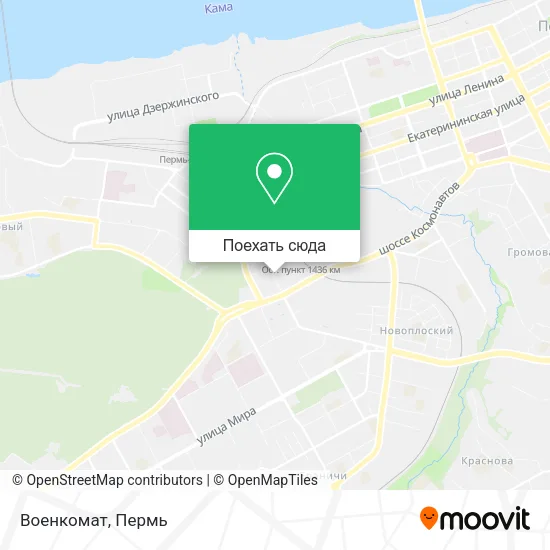 Карта Военкомат
