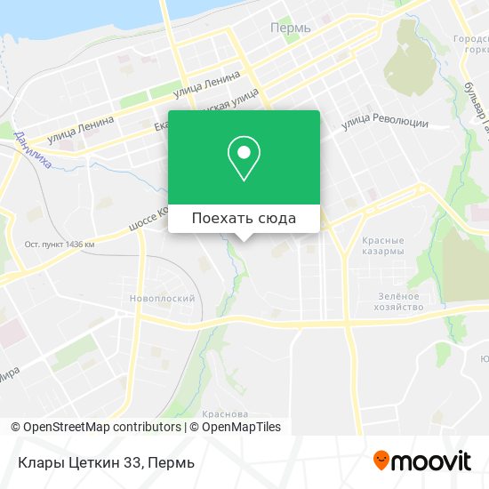 Карта Клары Цеткин 33