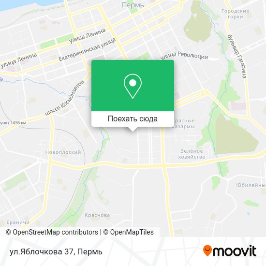 Карта ул.Яблочкова 37