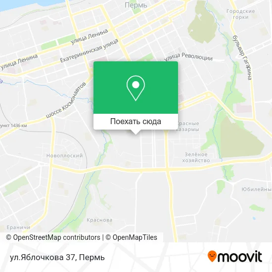 Карта ул.Яблочкова 37