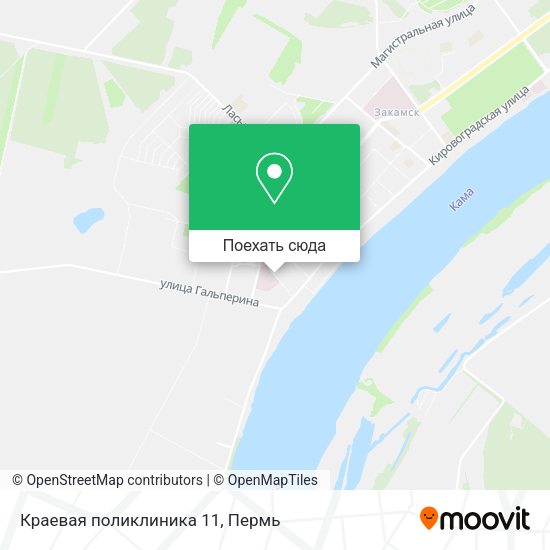 Карта Краевая поликлиника 11