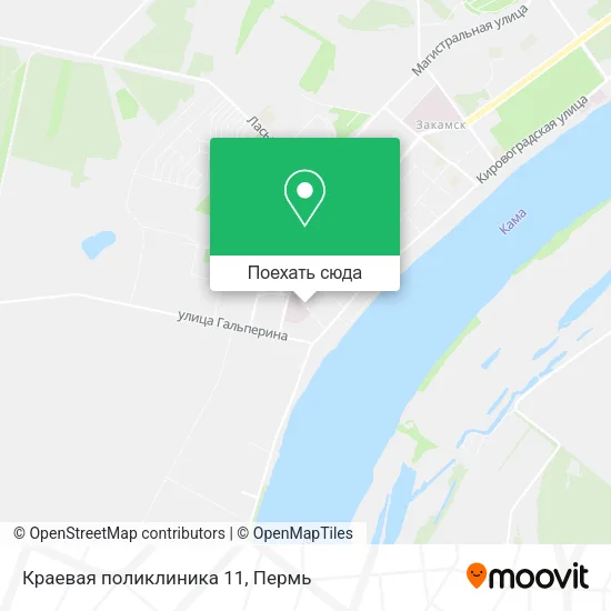 Карта Краевая поликлиника 11