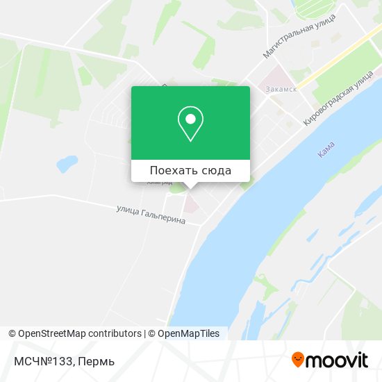 Карта МСЧ№133