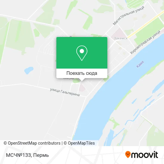 Карта МСЧ№133